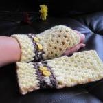 Crochet Gloves Mittens Wri..