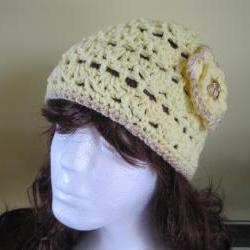 Crochet Hat - Yellow (h9